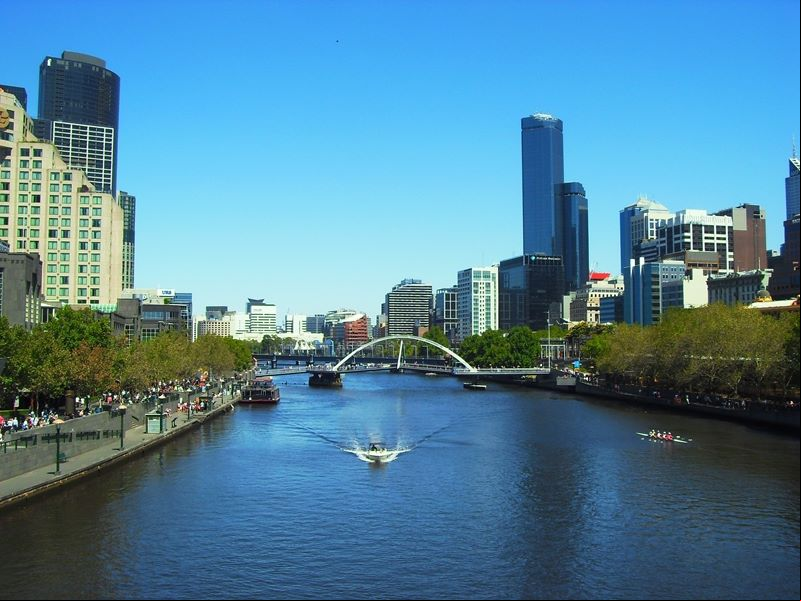 Rio Yarra - Melbourne - Austr